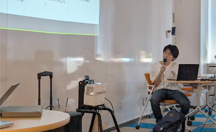 発表の様子