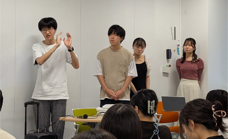 発表の様子