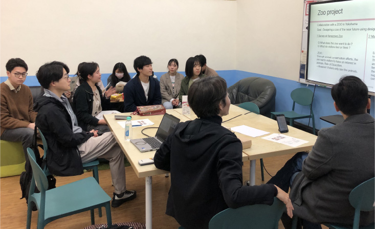 フィールドワークの様子
